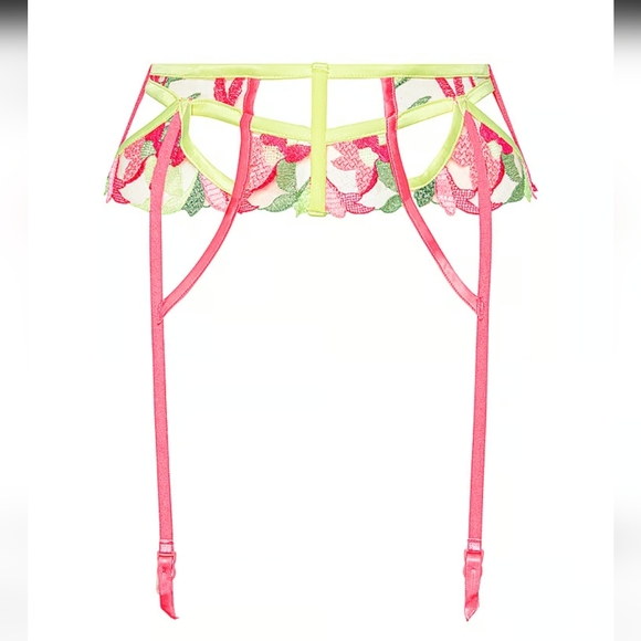 FL&L Petunia Embroidery Garter 🌷 - Picture 2 of 7